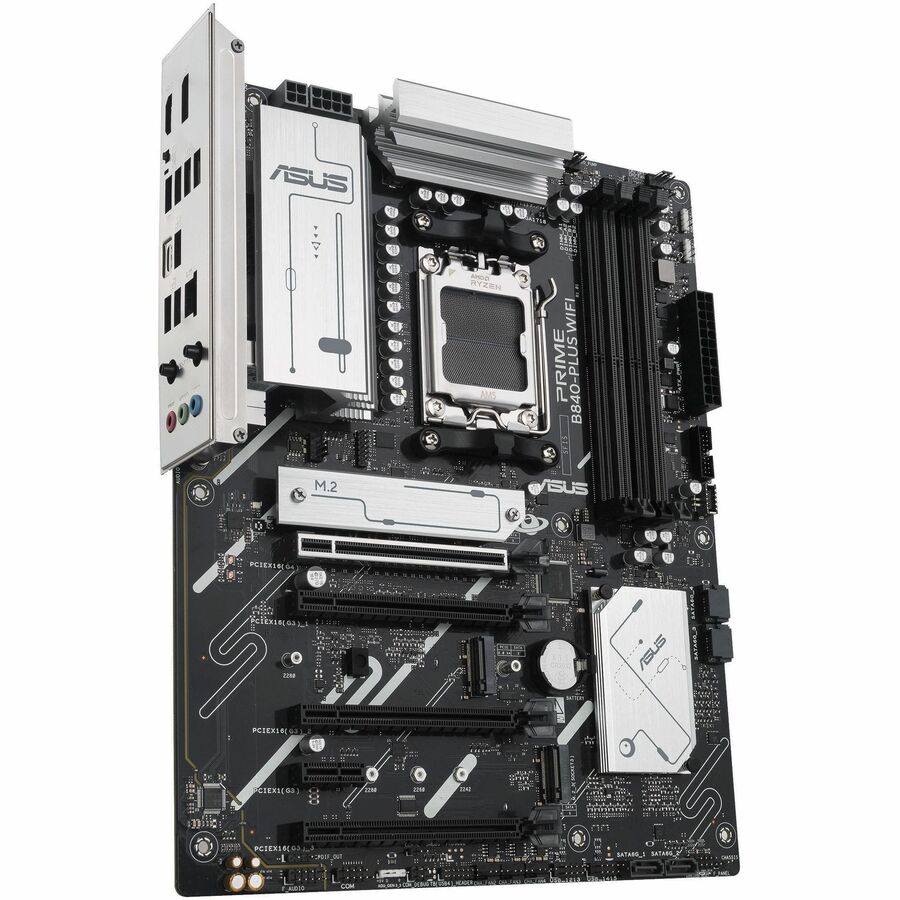 Asus Prime B840-PLUS WIFI Gaming Desktop Motherboard - AMD B840 Chipset - Socket AM5 - ATX — PRIME B840-PLUS WIFI