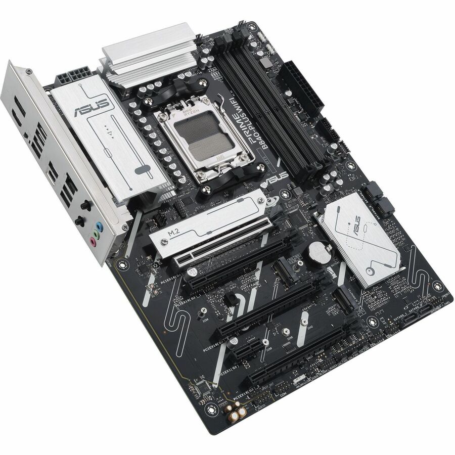 Asus Prime B840-PLUS WIFI Gaming Desktop Motherboard - AMD B840 Chipset - Socket AM5 - ATX — PRIME B840-PLUS WIFI