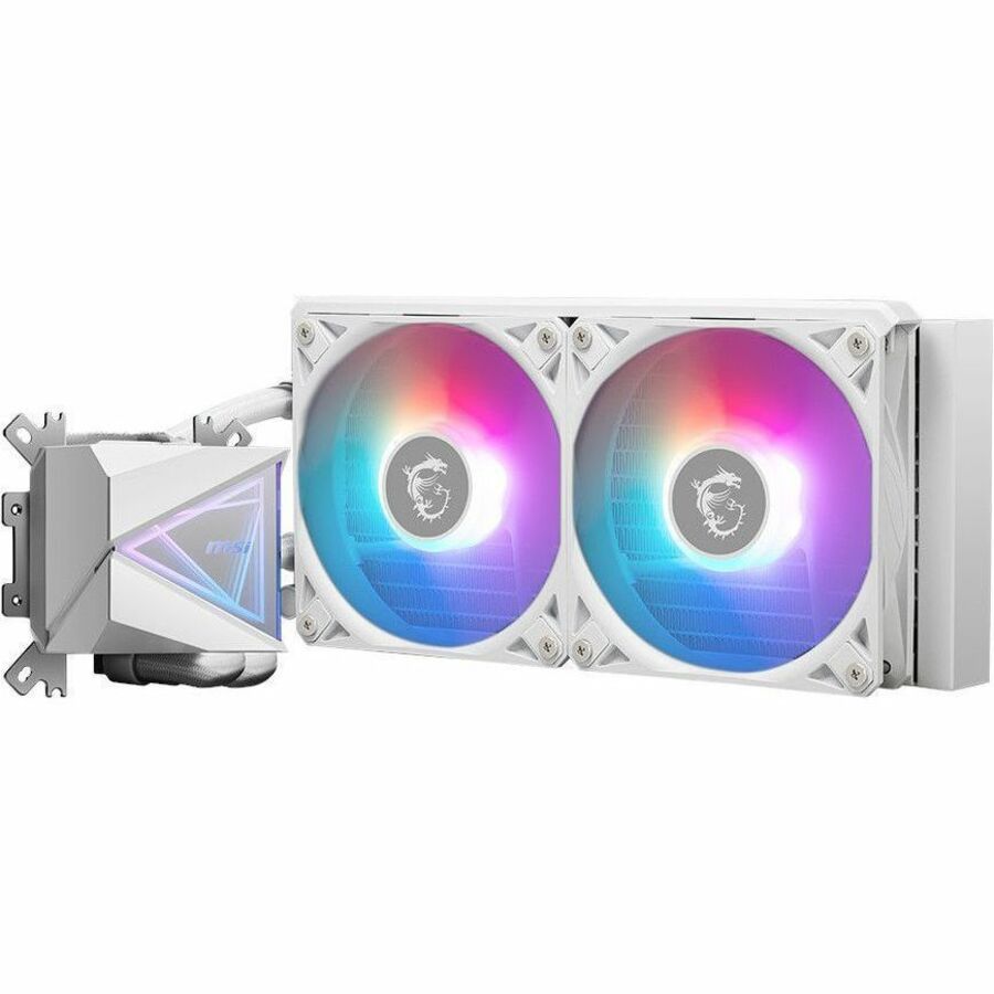 MSI MAG CORELIQUID I240 Cooling Fan/Radiator/Water Block/Pump — CLI240WT