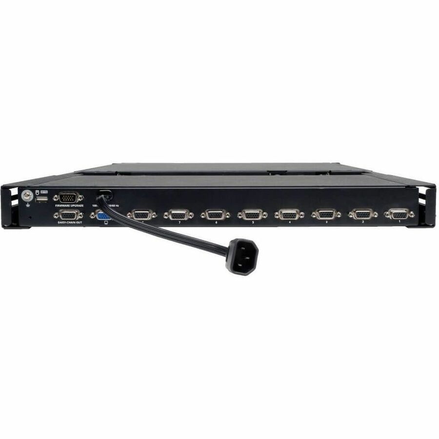 Eaton Tripp Lite Series NetController 8-Port 1U Rack-Mount Console KVM Switch with 19-in. LCD, TAA — B040-008-19