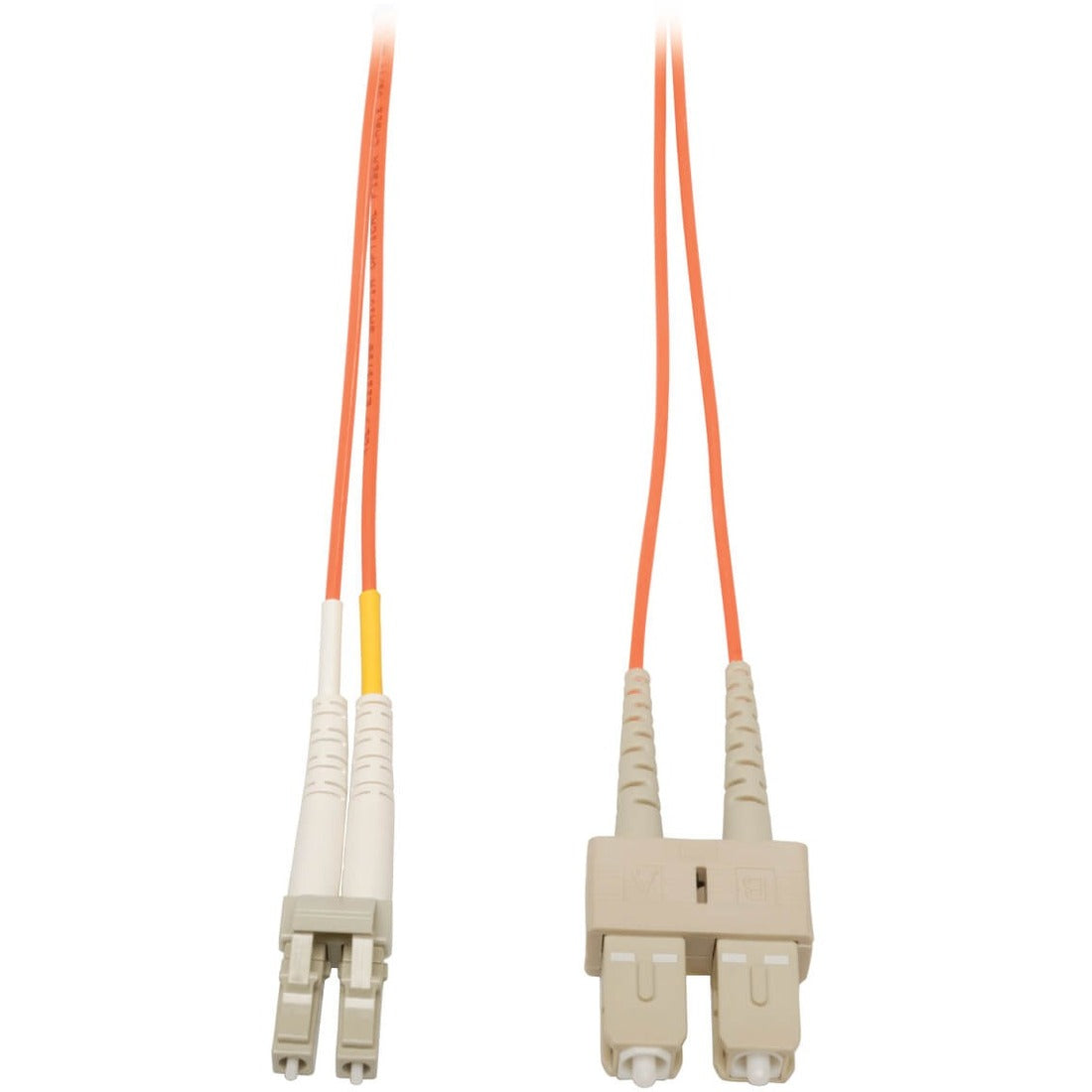 Eaton Tripp Lite Series Duplex Multimode 62.5/125 Fiber Patch Cable (LC/SC), 3M (10 ft.) — N316-03M