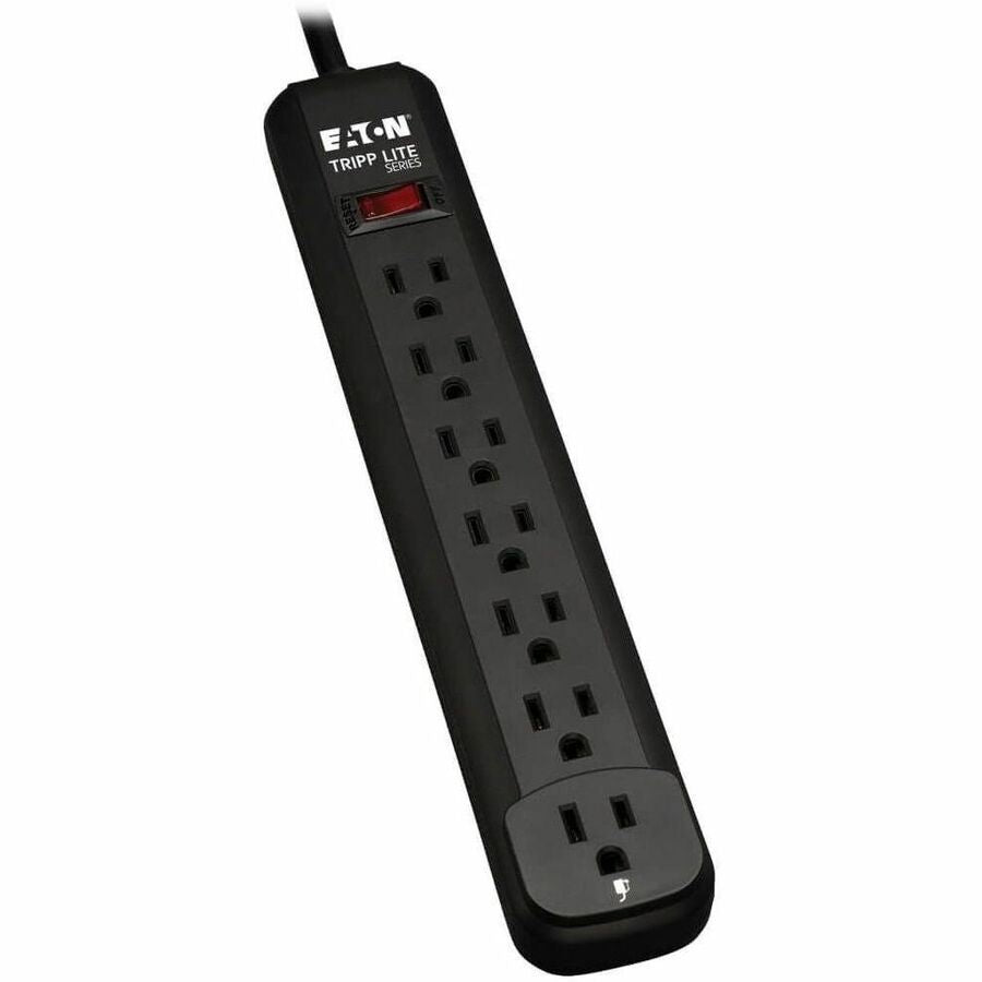 Eaton Tripp Lite Series Power It! 7-Outlet Power Strip, 12 ft. (3.66 m) Cord, Black Housing — PS712B