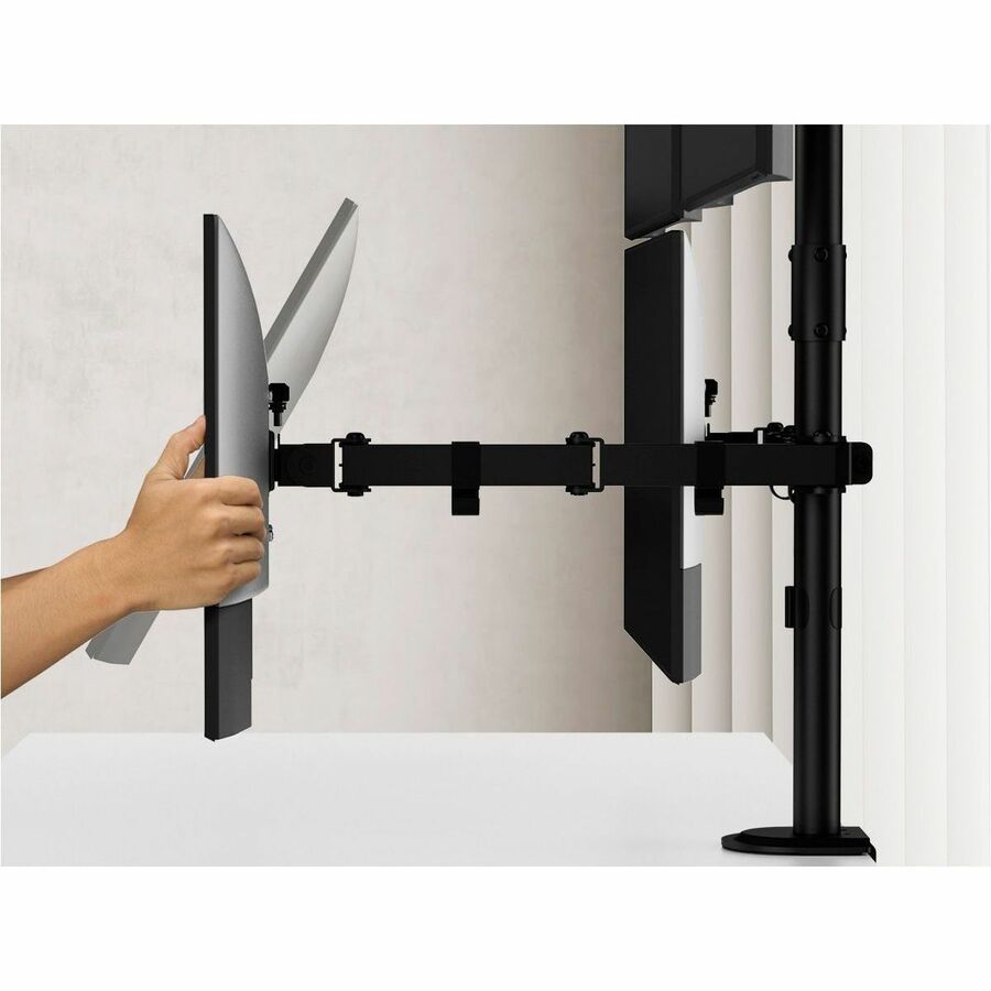 SIIG Articulating Quad Monitor Desk Mount - 13" to 32" — CE-MT0S12-S1