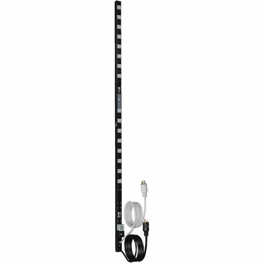 Eaton Tripp Lite Series 3.8kW Single-Phase Local Metered PDU, Dual Circuit, 120V Outlets (32 5-15/20R), L5-20P/5-20P, 10 ft. (3.05 m) Cord, 0U Vertical — PDUMV40