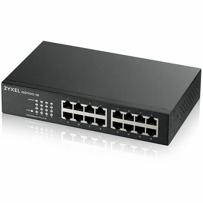 ZYXEL GS1100-16 16-Port Gigabit Ethernet Switch — GS1100-16
