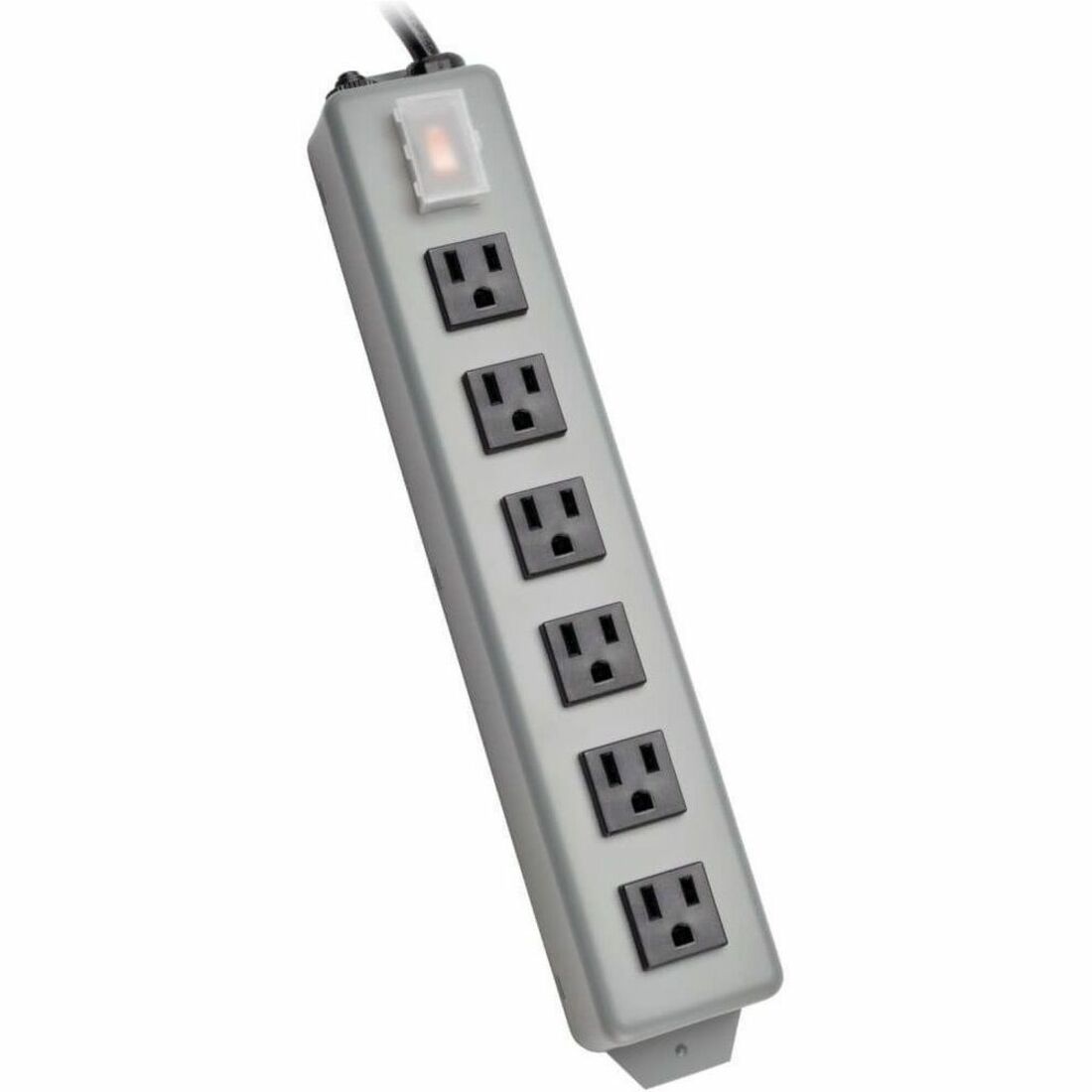 Eaton Tripp Lite Series Industrial Power Strip Metal, Lighted Power Switch, 6-Outlet, 6 ft. (1.8 m) Cord — 6SP