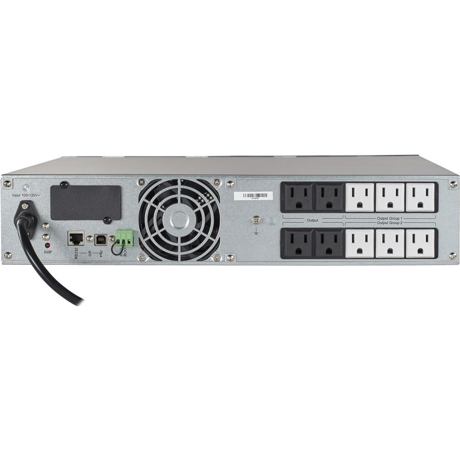 Eaton 5P 1440VA 1100W 120V Line-Interactive UPS, 5-15P, 10x 5-15R Outlets, 16-Inch Depth, True Sine Wave, Cybersecure Network Card Option, 2U — 5P1500RC