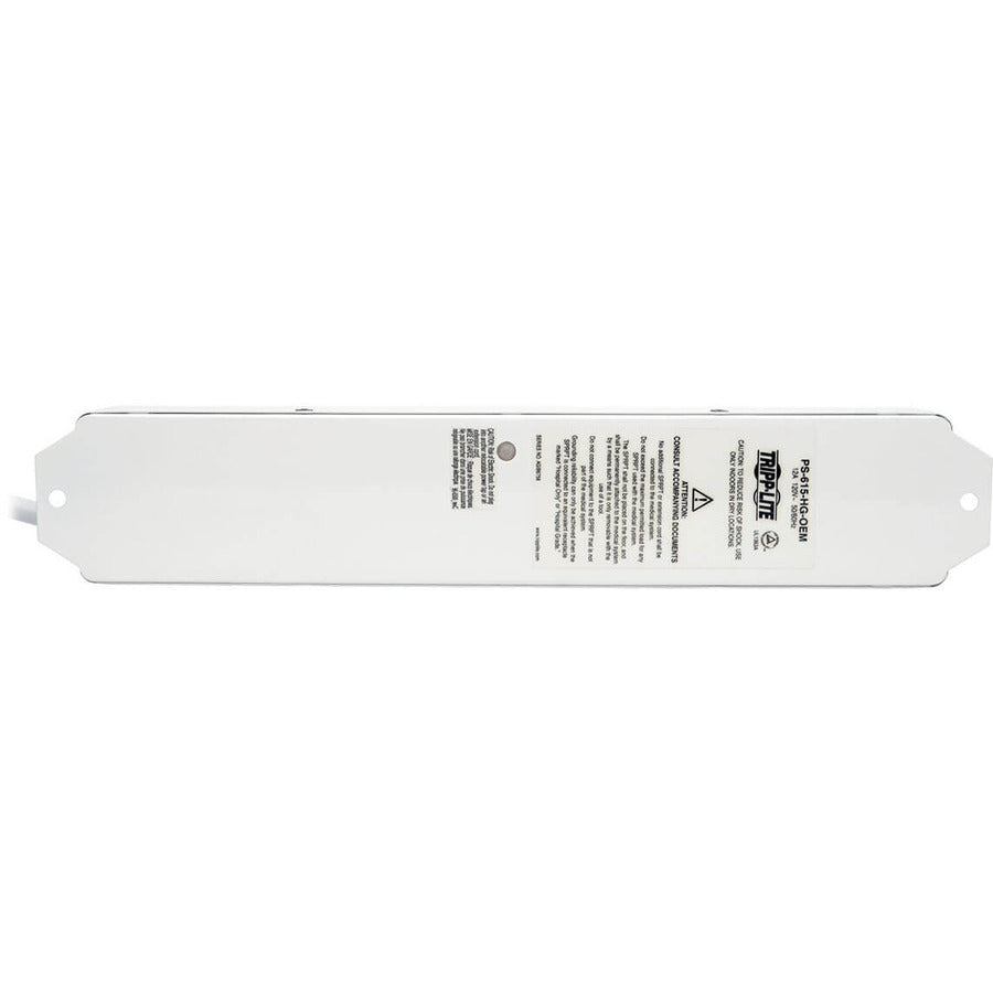 Eaton Tripp Lite Series Safe-IT UL 1363A Medical-Grade Power Strip for Patient-Care Vicinity, 6x 15A Hospital-Grade Outlets, Safety Covers, 7 ft. Cord — PS-607-HG-OEM