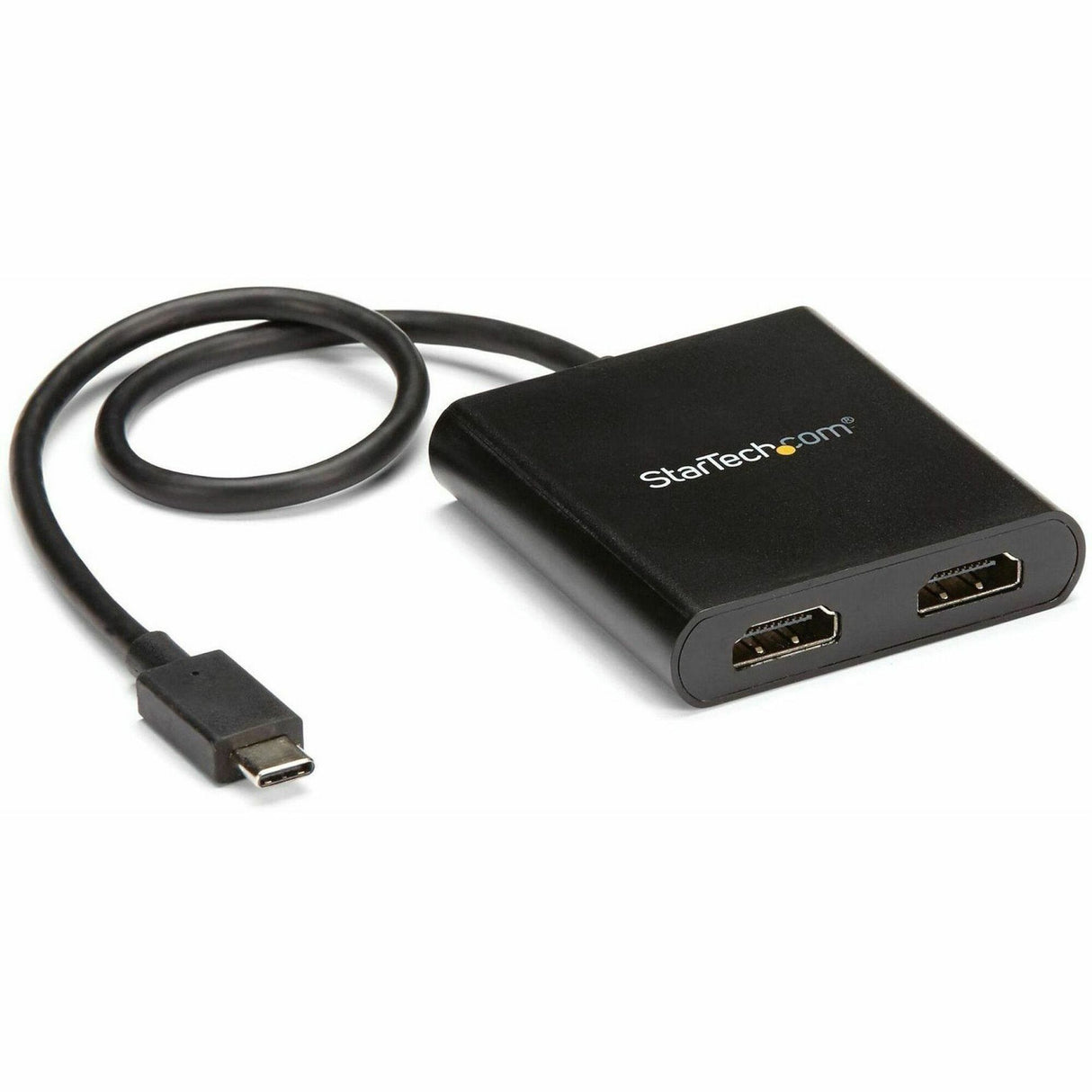 StarTech.com USB-C to Dual HDMI Adapter, USB Type-C Multi-Monitor MST Hub, Dual 4K 30Hz HDMI Laptop Display Extender/Splitter, Windows~ — MSTCDP122HD