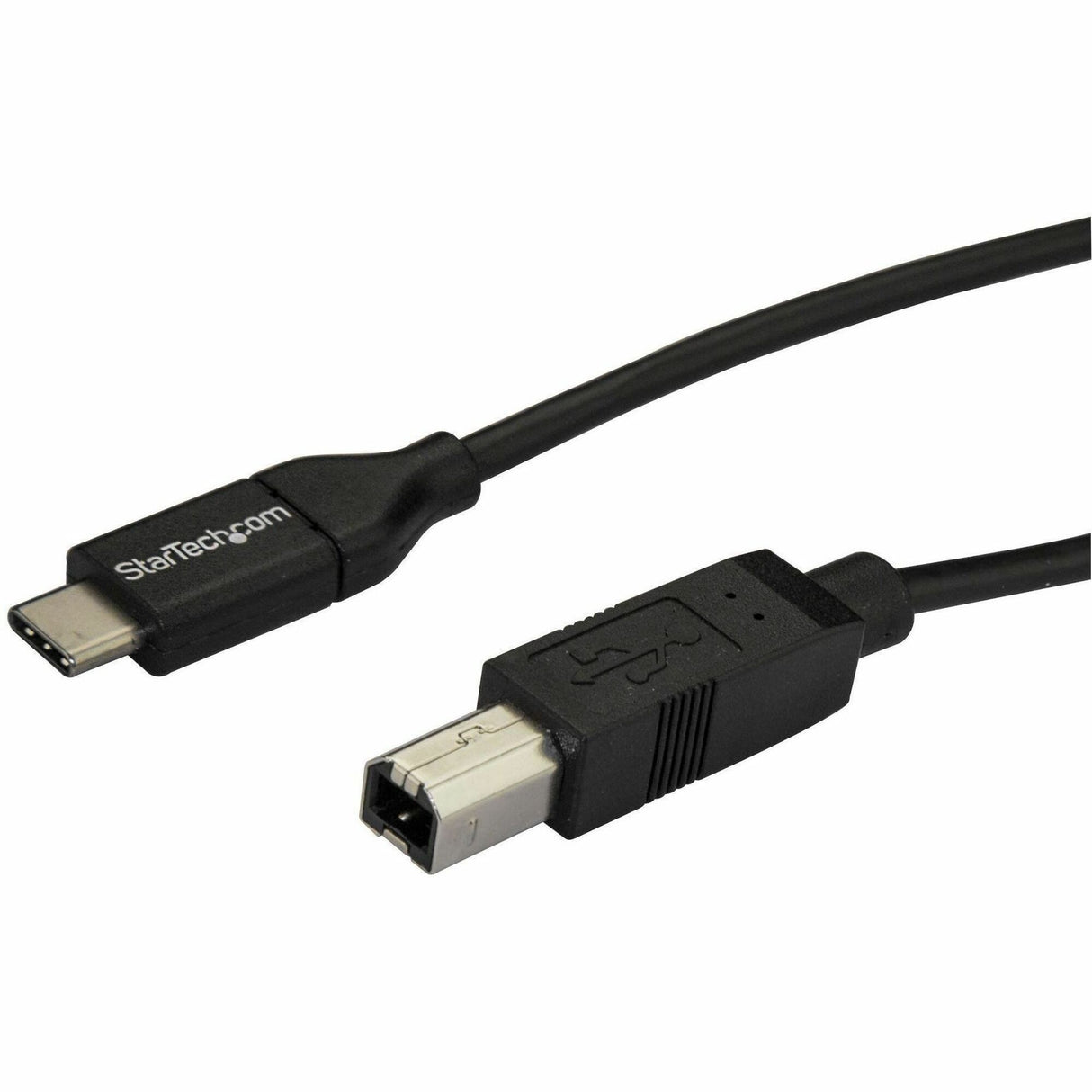 StarTech.com 2m 6 ft USB C to USB B Cable - M/M - USB 2.0 - USB Type C Printer Cable - USB 2.0 Type-C to Type-B Cable — USB2CB2M
