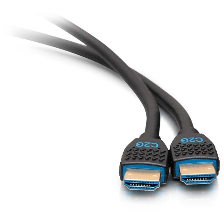 C2G 6ft Performance Series Ultra Flexible High Speed HDMI Cable w Ethernet - In-Wall CMG Rated - 4K 60Hz - M/M - Black — C2G10377