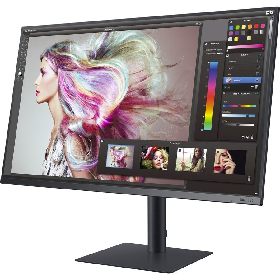 Samsung F32TU874VN 32" Class 4K UHD LCD Monitor - 16:9 - Dark Blue Gray — F32TU874VN