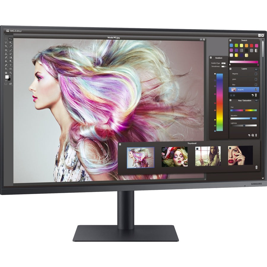 Samsung F32TU874VN 32" Class 4K UHD LCD Monitor - 16:9 - Dark Blue Gray — F32TU874VN