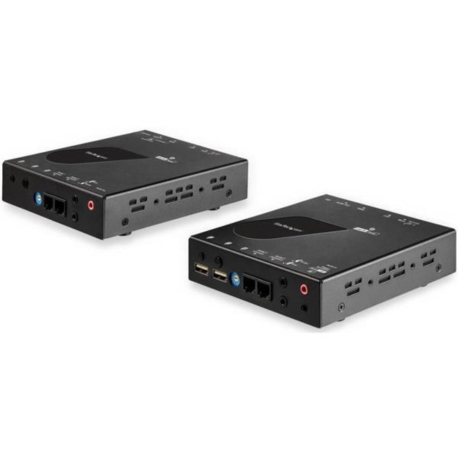 StarTech.com HDMI KVM Extender over IP Network - 4K 30Hz HDMI and USB over IP LAN or Cat5e/Cat6 Ethernet (100m/330ft) - Remote KVM Console — SV565HDIP