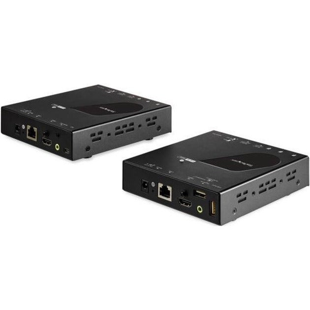 StarTech.com HDMI KVM Extender over IP Network - 4K 30Hz HDMI and USB over IP LAN or Cat5e/Cat6 Ethernet (100m/330ft) - Remote KVM Console — SV565HDIP