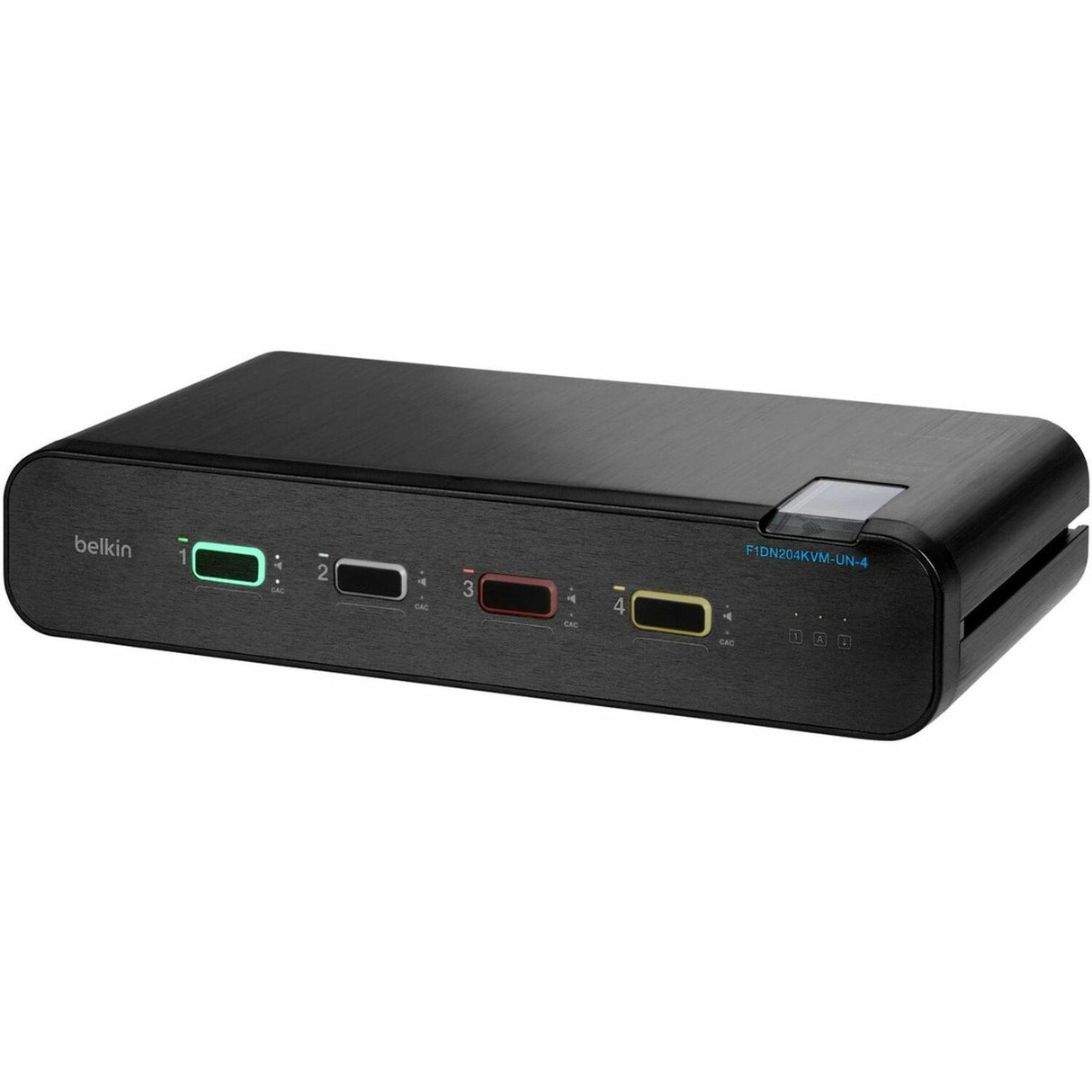 Belkin Universal 2nd Gen Secure KVM Switch, 4-Port Dual Head w/ CAC — F1DN204KVM-UN-4