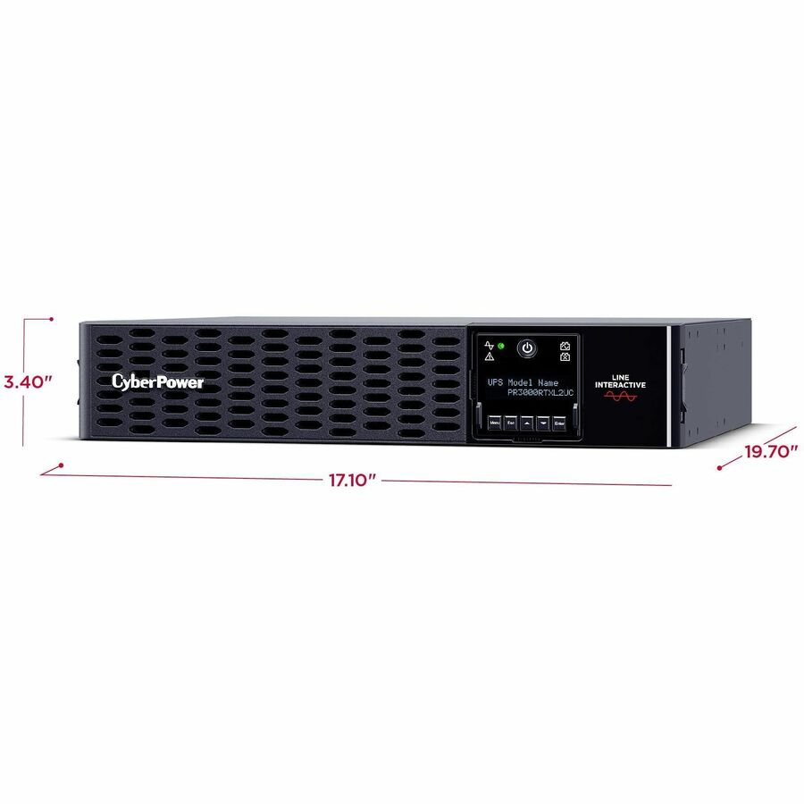 CyberPower PR3000RTXL2UC Smart App Sinewave UPS Systems — PR3000RTXL2UC