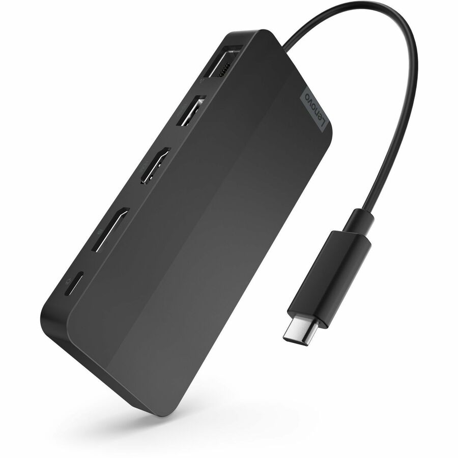 Lenovo USB-C Dual Display Travel Dock without Adapter — 40B90000US