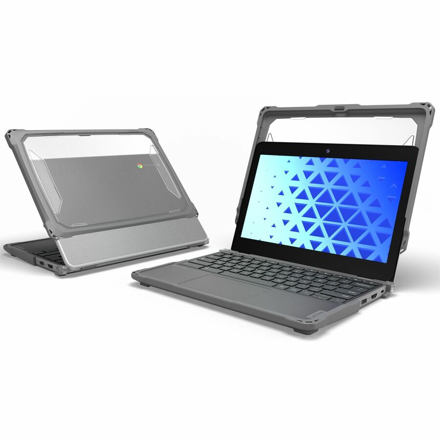 Extreme Shell-F3 for Asus CR/CZ/BR 1104 11.6" & 1204 12.2" Clamshell and 2-in-1 Models (Gray) — ASESF31204GRY