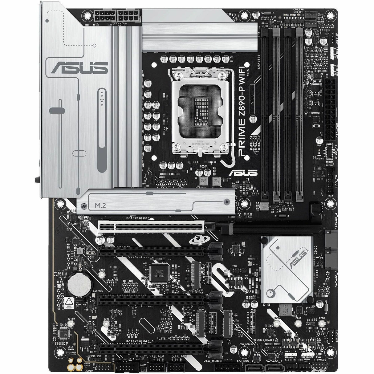 Asus Prime PRIME Z890-P WIFI Gaming Desktop Motherboard - Intel Z890 Chipset — PRIME Z890-P WIFI