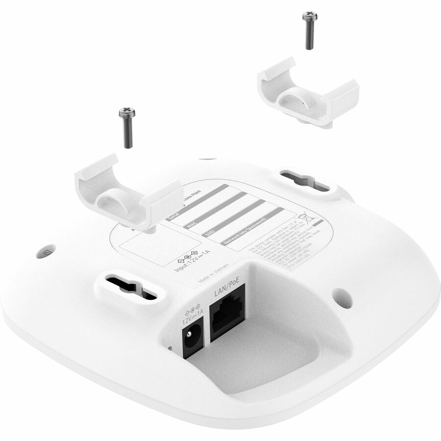 Netgear WAX210 Dual Band Wi-Fi 6 IEEE 802.11 a/b/g/n/ac/ax/e 1.80 Gbit/s Wireless Access Point - Indoor — WAX210-100NAS