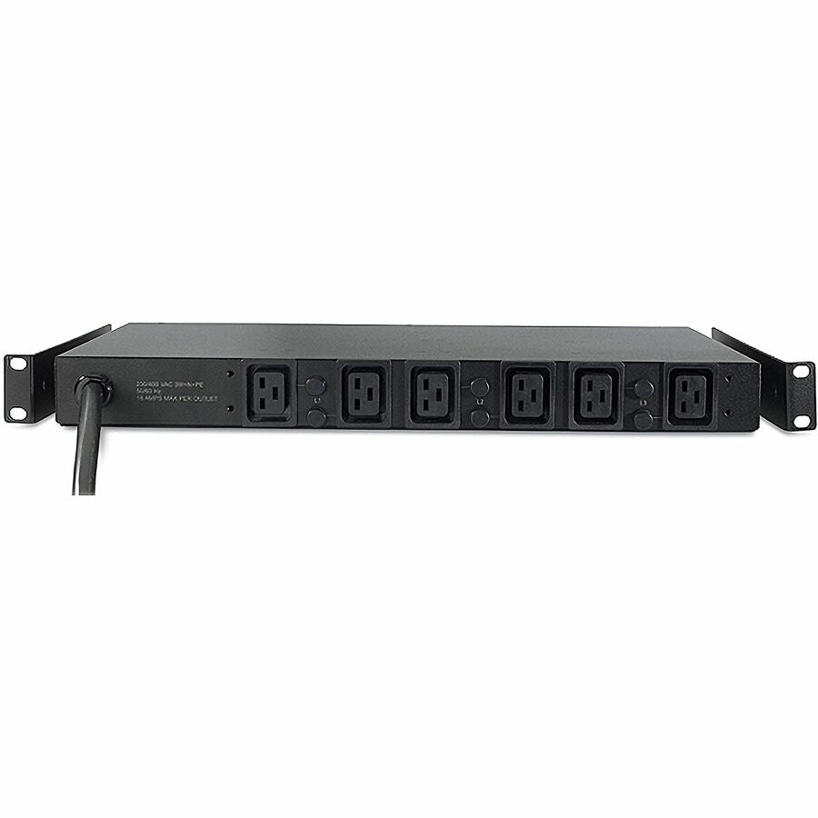 Rack PDU, Basic, 1U, 14.4kW, 208V, (6) C19 — AP7516