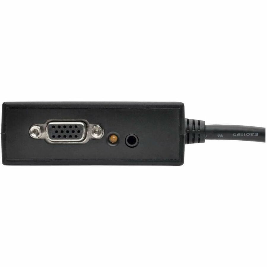 Eaton Tripp Lite Series HDMI to VGA and Audio Adapter, 6 in. (15.2 cm), Black, TAA — P131-06N-2VA-U
