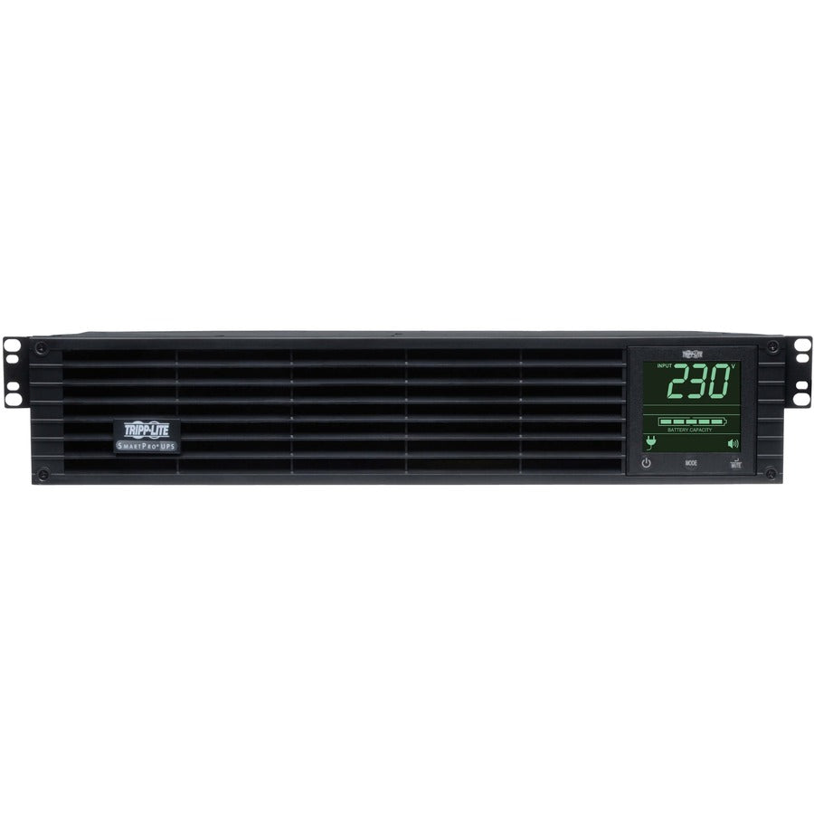 Eaton Tripp Lite Series SmartPro 230V 2200VA 1920W Line-Interactive Sine Wave UPS, 2U, Extended Run, WEBCARDLX, LCD, USB, DB9 — SMX2200XLRT2UN