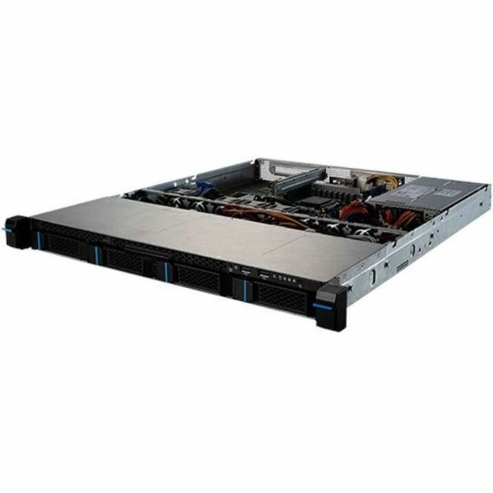 MSI S1102-01 1U Server Barebone, Single AMD EPYC™ 4004 Series and Ryzen™ 7000 Series Processor, Air cooling up to TDP 105W — S110201