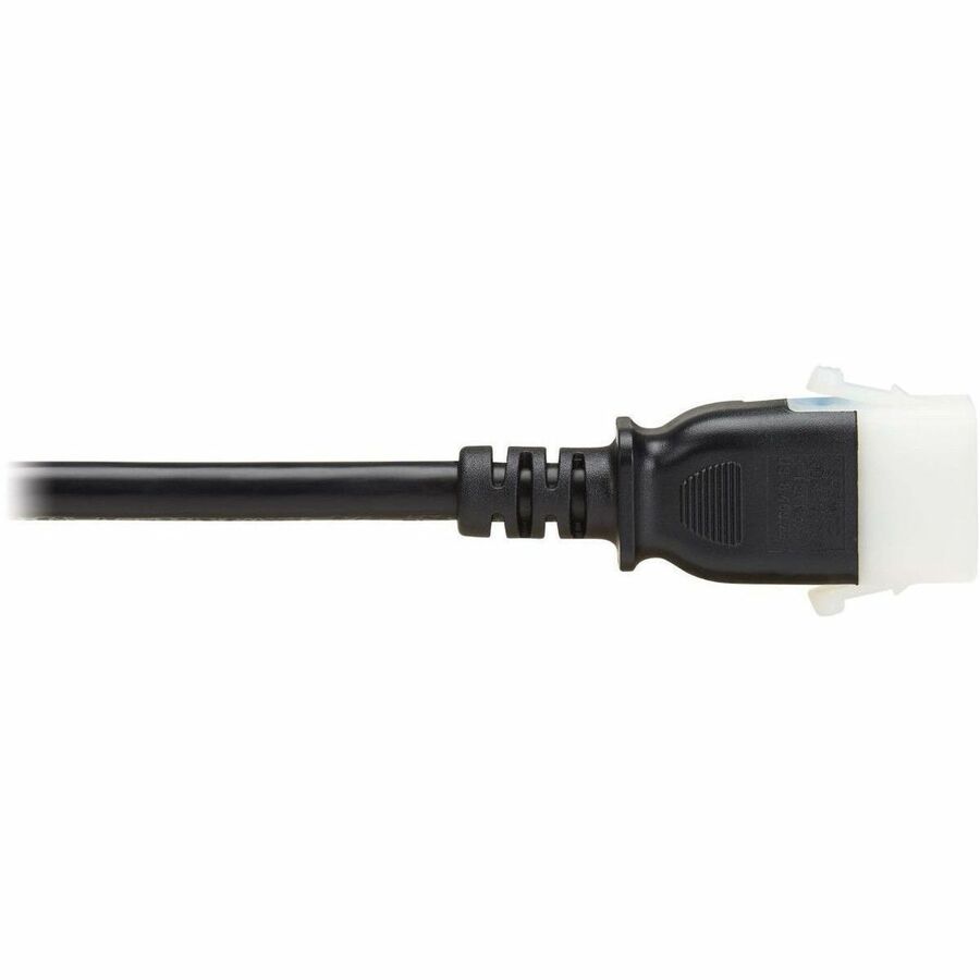 Eaton Tripp Lite Series PDU Power Cord, C15 to P-Lock C14 - Heavy-Duty, 15A, 250V, 14 AWG, 3 ft. (0.9 m), Black — P018-E03