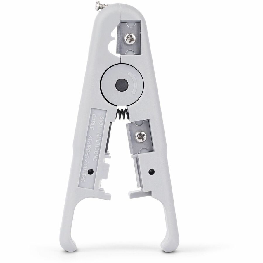 StarTech.com Network Cable Stripper and Cutter, Professional Wire Stripper for UTP/FTP/STP/Coax Cables, Rotary Wire Stripping/Cutting Tool — CABLESTRIPCUT
