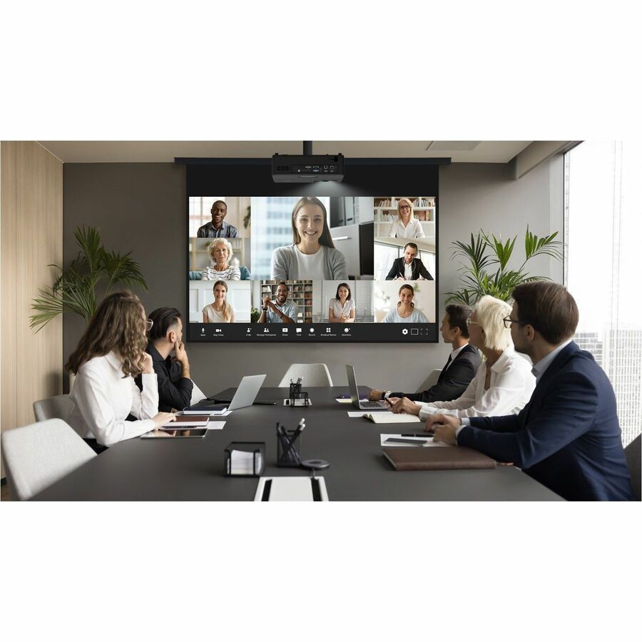 Optoma ZU507TST 3D Short Throw DLP Projector - 16:10 - Wall Mountable - Black — ZU507TST