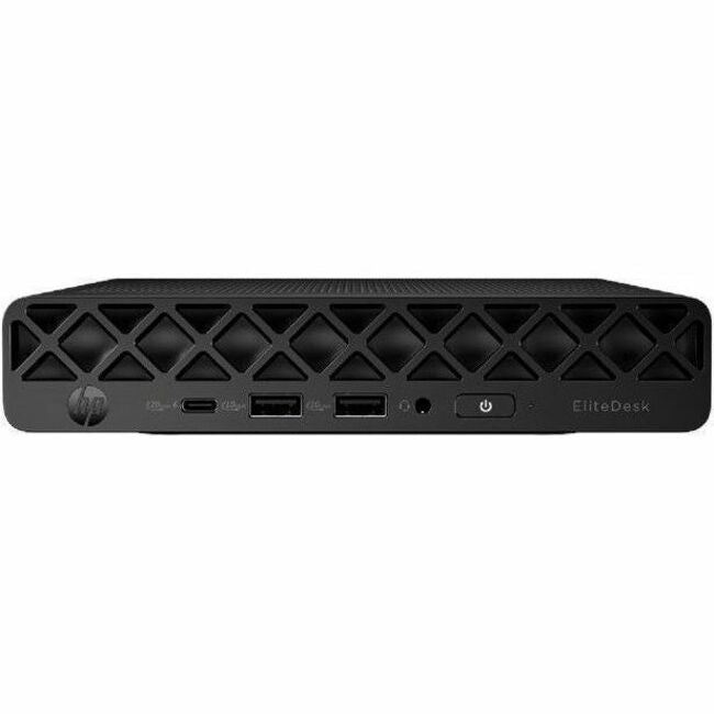 HP EliteDesk 8 G1i Desktop Computer - Intel Core Ultra 7 265T - vPro Technology - 16 GB - 256 GB SSD - Desktop Mini - Jack Black — BQ4B8UT#ABA