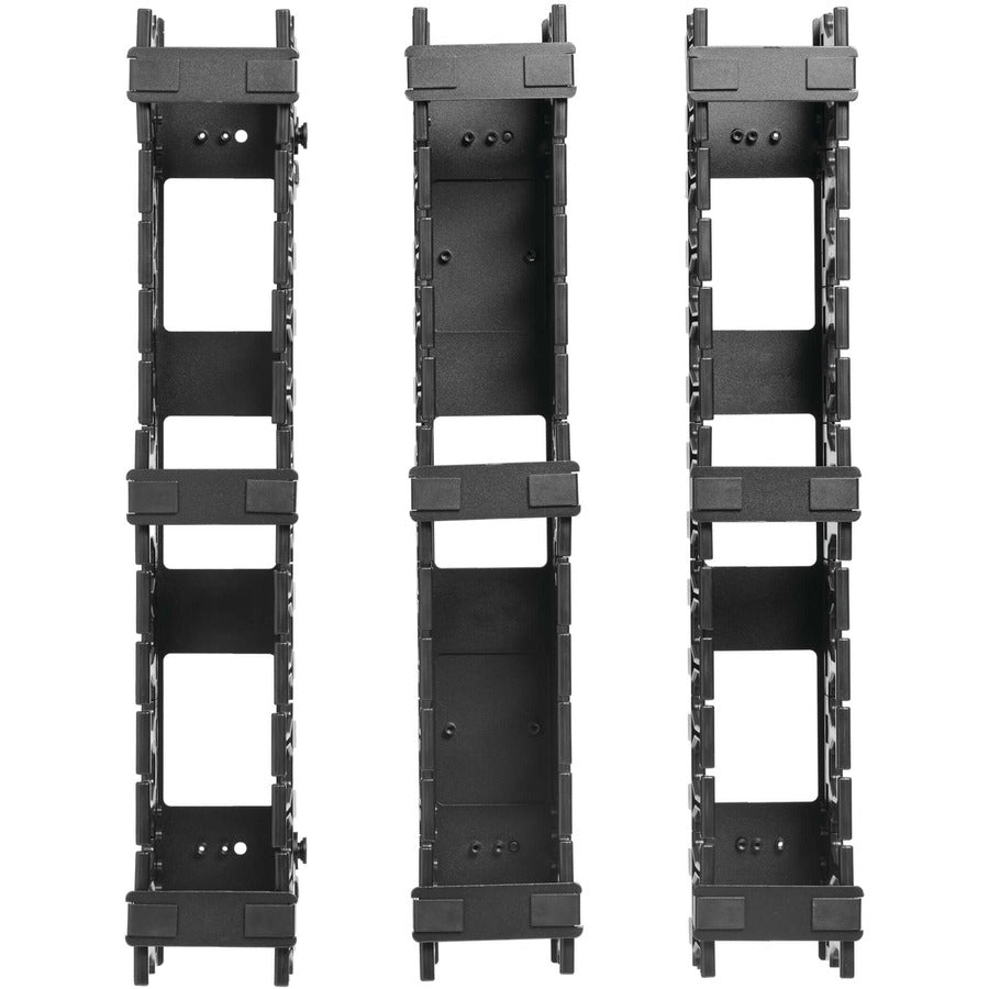 Eaton Tripp Lite Series SmartRack 3-in. (7.62 cm) Wide High Capacity Vertical Cable Manager - Double finger duct — SRCABLEVRT3