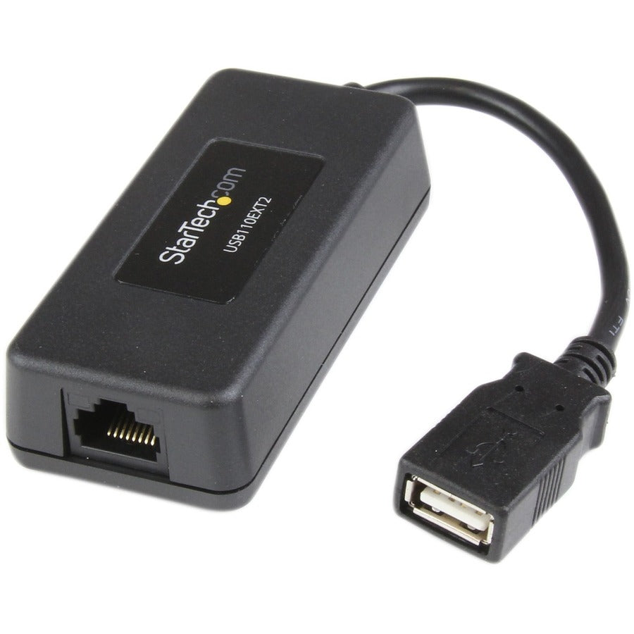 StarTech.com 1 Port USB over Cat5 / Cat6 Ethernet Extender - up to 131ft (40m) — USB110EXT2