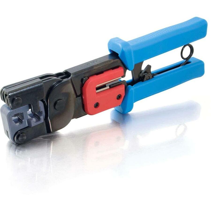 C2G RJ11/RJ45 Crimping Tool with Cable Stripper — 19579