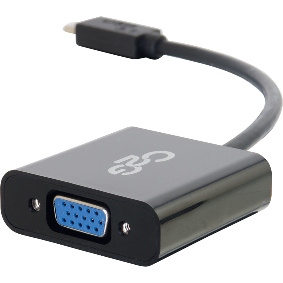 C2G USB C to VGA Video Adapter Converter - USB 3.1 - 1080p - M/F — 29471