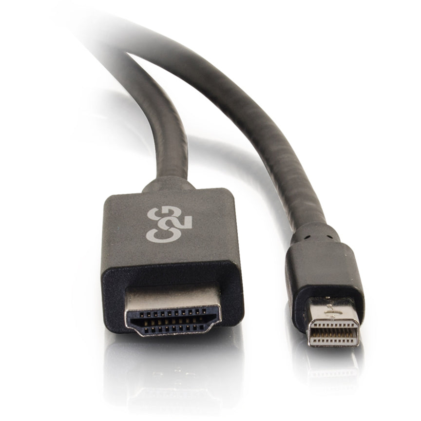 C2G 10ft Mini DisplayPort to HDMI Adapter Cable - Black - TAA — 54422