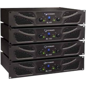 Crown 800 Amplifier - 400 W RMS - 2 Channel - Dark Gray — NXLI800-0-US