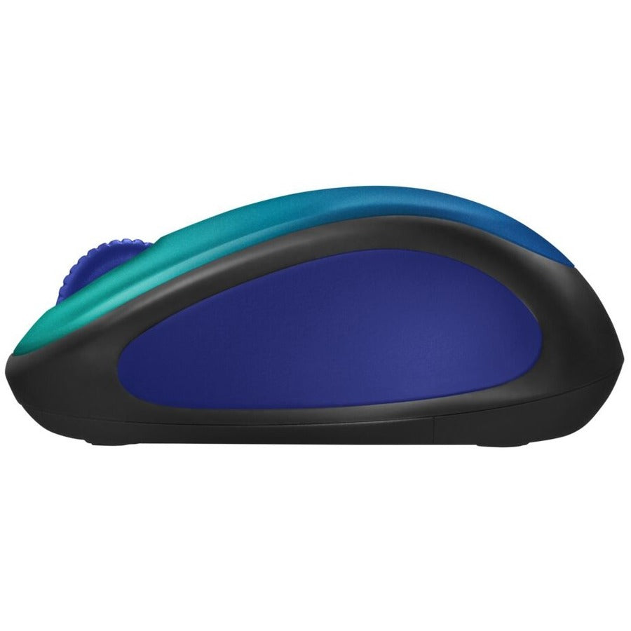 Logitech Design Collection Limited Edition Wireless Mouse with Colorful Designs - USB Unifying Receiver, 12 months AA Battery Life, Portable & Lightweight, Easy Plug & Play with Universal Compatibility - BLUE AURORA — 910-006118
