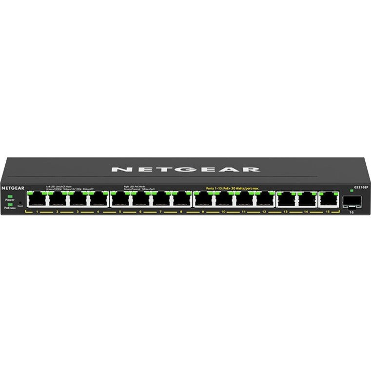 Netgear GS316EP Ethernet Switch — GS316EP-100NAS