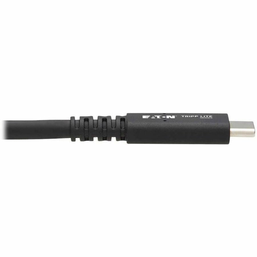Eaton Tripp Lite Series USB4 40Gbps Cable (M/M) - USB-C, 8K 60 Hz, 100W PD Charging, Black, 31 in. (0.8 m) — U520-31N