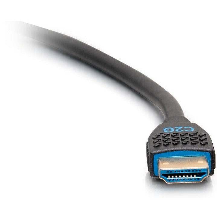 C2G 2ft Performance Series Ultra Flexible High Speed HDMI Cable w Ethernet - In-Wall CMG Rated - 4K 60Hz - M/M - Black — C2G10375