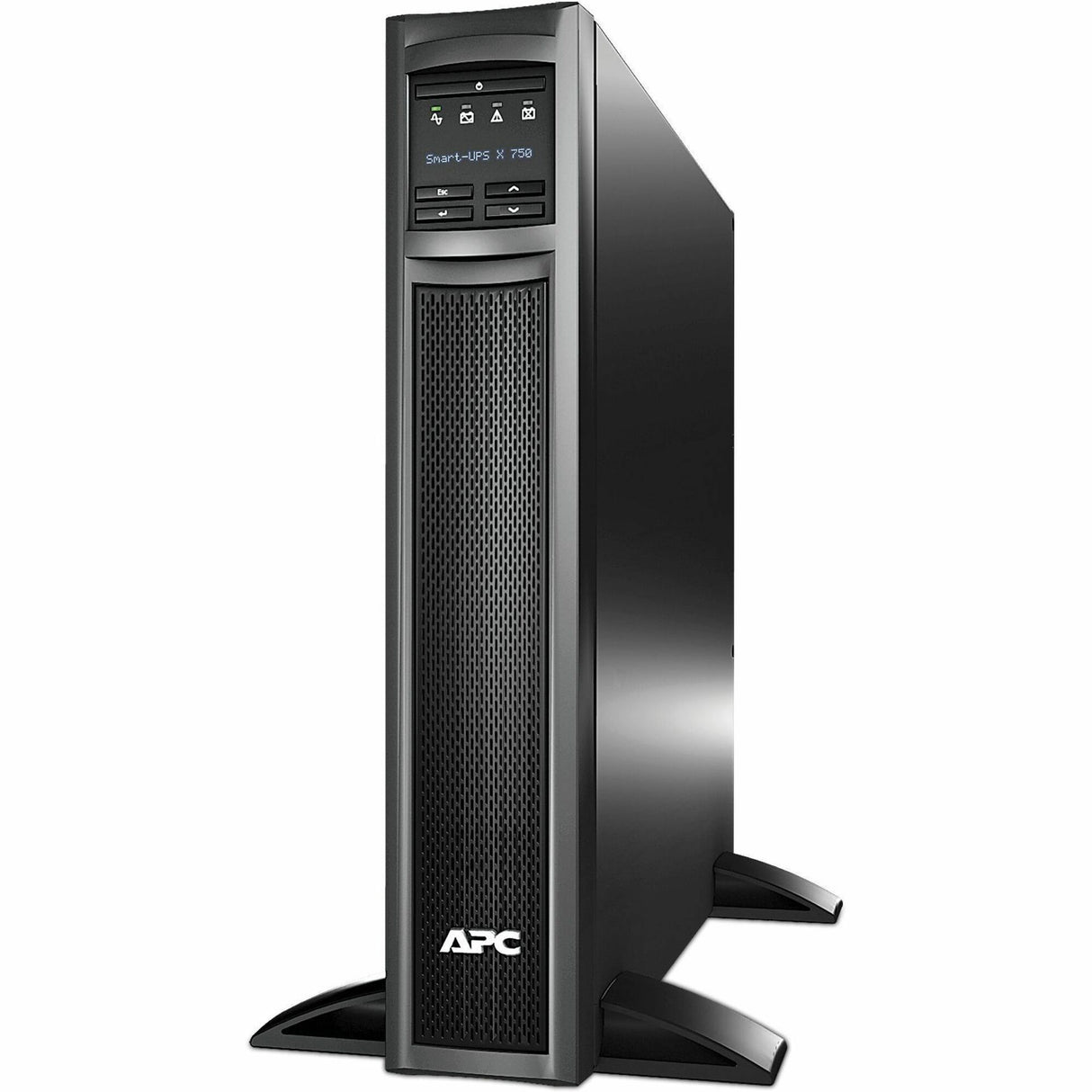 APC Smart-UPS X, Line Interactive, 750VA, Rack/tower convertible 2U, 120V, 8x 5-15R NEMA, SmartConnect port, Extended runtime — SMX750C