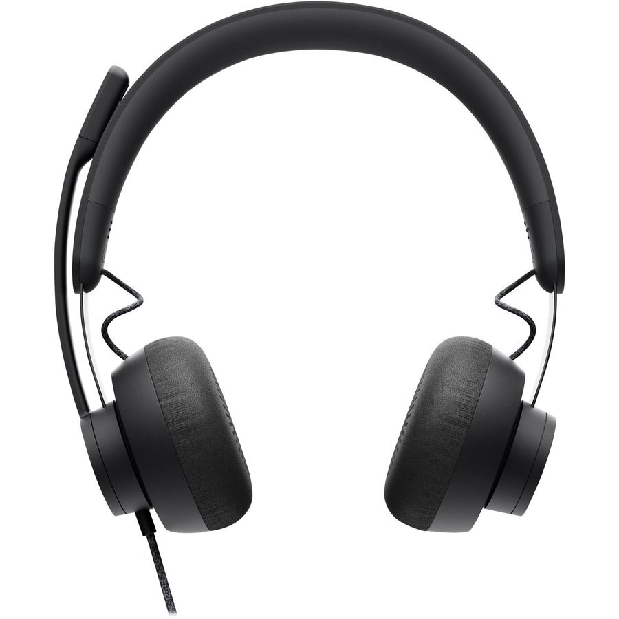 Logitech Zone Wired Noise Cancelling Headset, USB-C with USB-A adapter, graphite — 981-000876