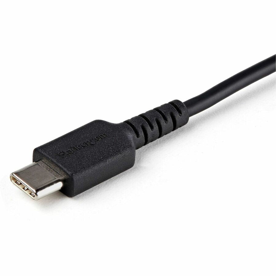 StarTech.com 3ft (1m) Secure Charging Cable, USB-A to USB-C Data Blocker Charge-Only Cable, Secure Charger Adapter Cable for Phone/Tablet — USBSCHAC1M