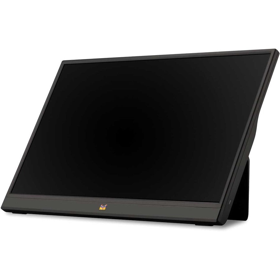 ViewSonic VA1655 15.6 Inch 1080p Portable IPS Monitor with Mobile Ergonomics, USB C, Mini HDMI and a Protective Case for Home and Office — VA1655