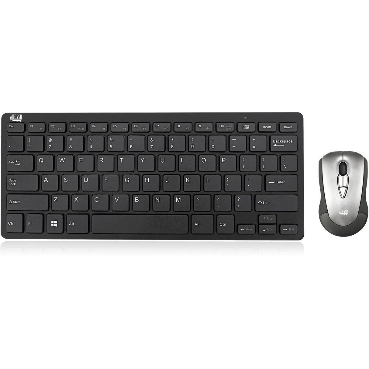 Adesso Air Mouse Mobile With Compact Keyboard — WKB5100CB