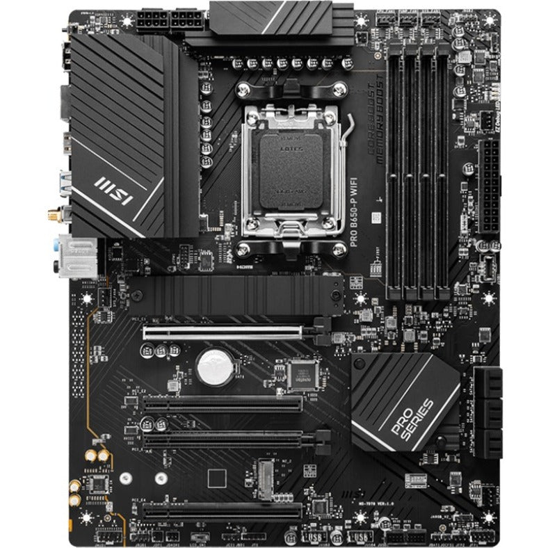 MSI B650-P WIFI Desktop Motherboard - AMD B650 Chipset - Socket AM5 - ATX — B650PWIFI