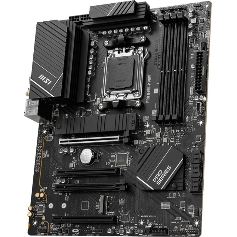 MSI B650-P WIFI Desktop Motherboard - AMD B650 Chipset - Socket AM5 - ATX — B650PWIFI